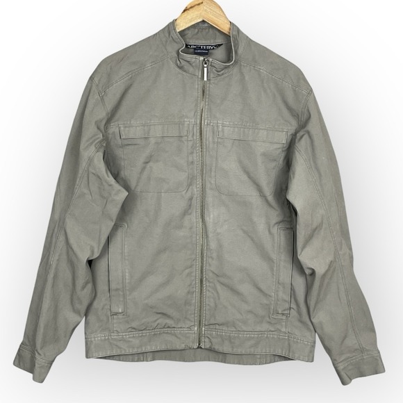Arcteryx Y2K Crosswire Canvas Full Zip Jacket Mens L Minimalist Utility Gorpcore - Picture 1 of 11
